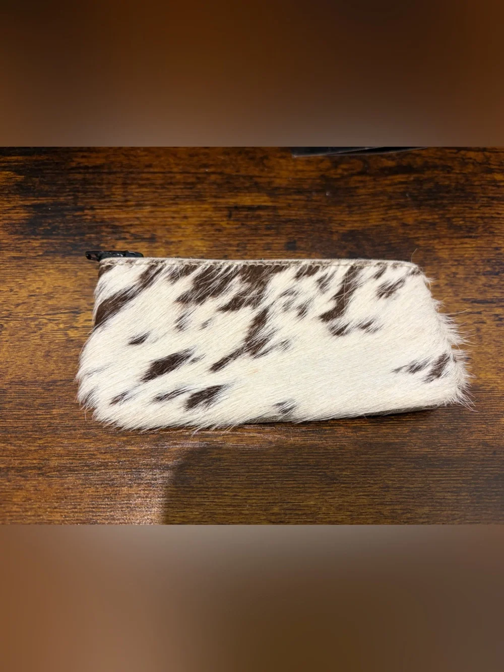 Genuine Hair-on Cowhide pouch